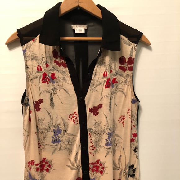 Sleeveless blouse - Picture 1 of 8